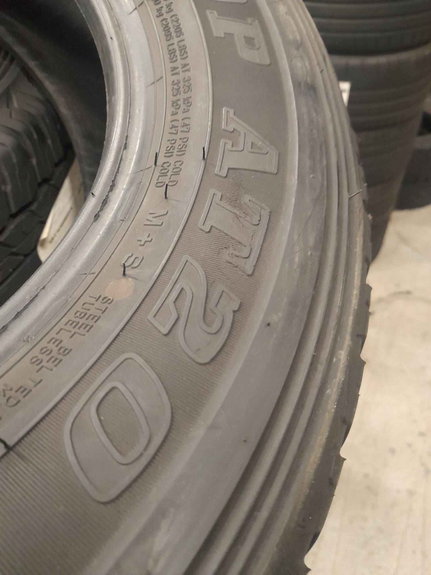 Літні Шини БВ 225/70 R17C DUNLOP Grand Track WT M3 Склад