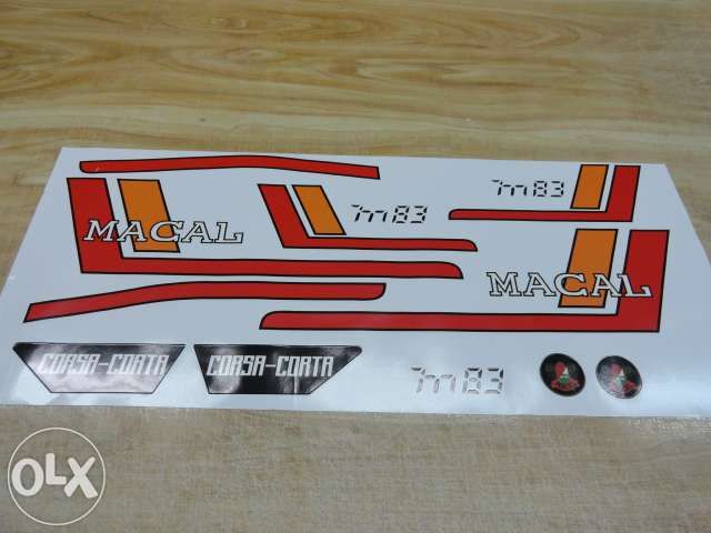 Autocolantes macal m83 m80 m70 tr50
