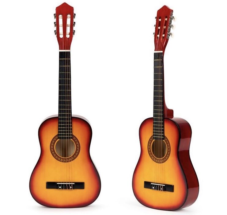 Gitara Gitarka Klasyczna Drewniana Dla Dzieci Na Prezent *okazja*