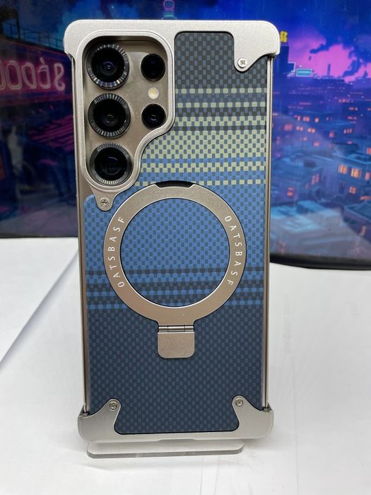 Pitaka із підставкою та MagSafe grey для Samsung S25 Ultra