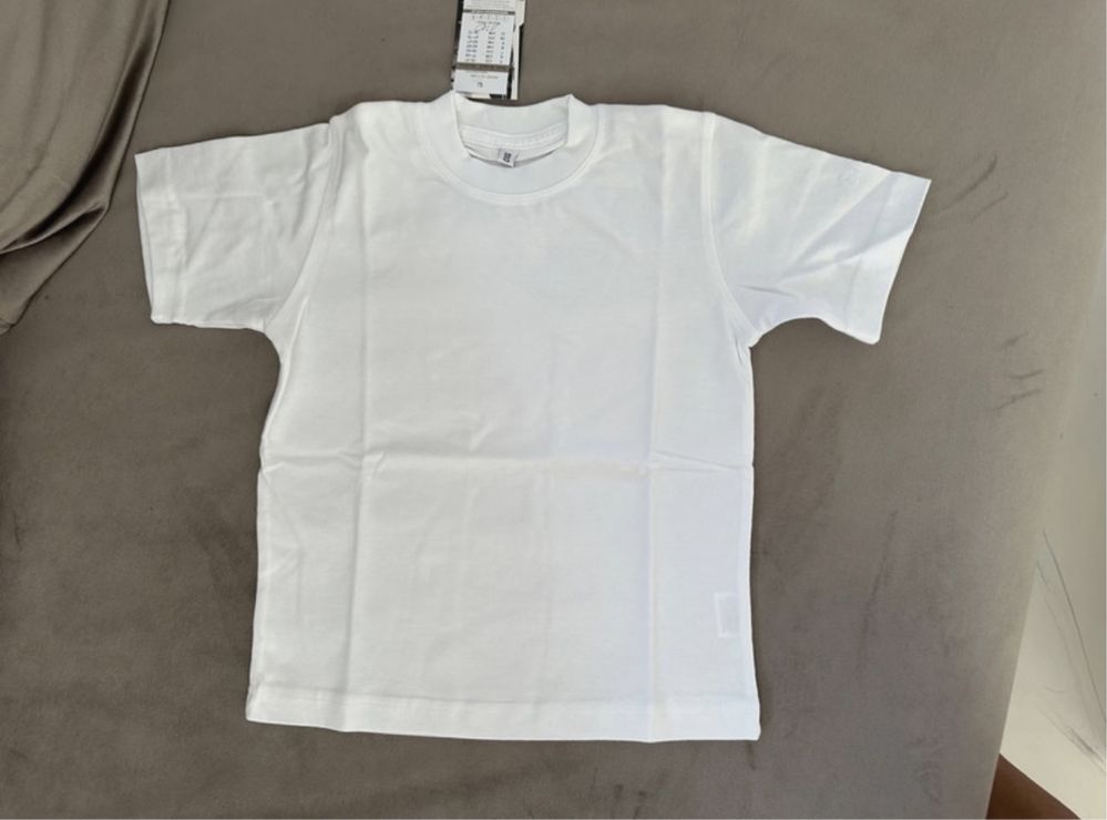 T-shirt bawełniany biały koszulka nowa 122