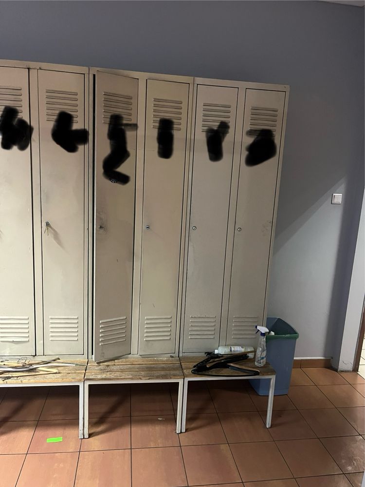 Szafka pracownicza metalowa