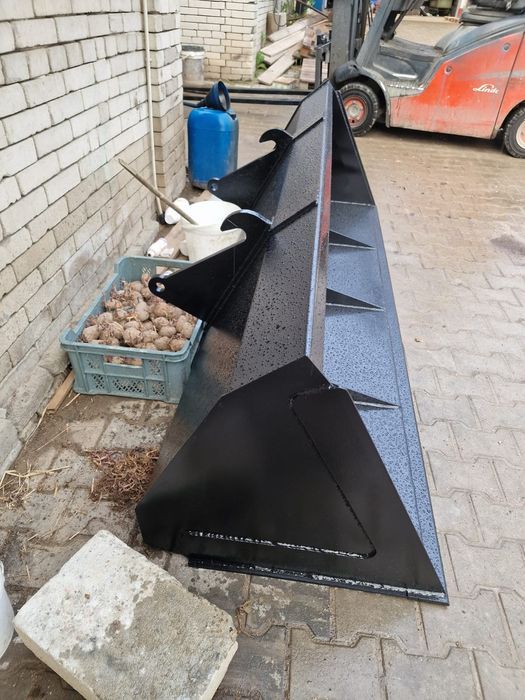 #FAUCHEUX łyżka szufla 220cm WZMOCNIONA do ładowaczy