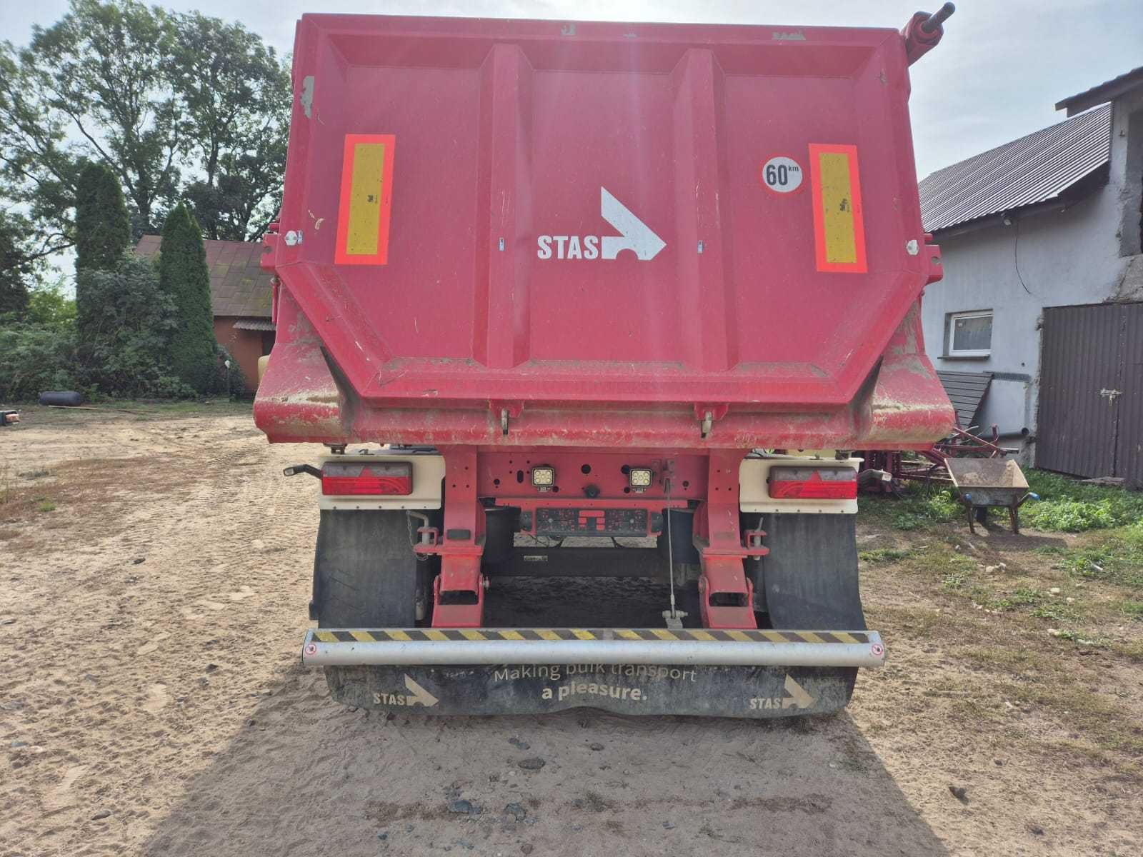 Naczepa aluminiowa Stas s 200 cx rok 2021 pojemność 19m3