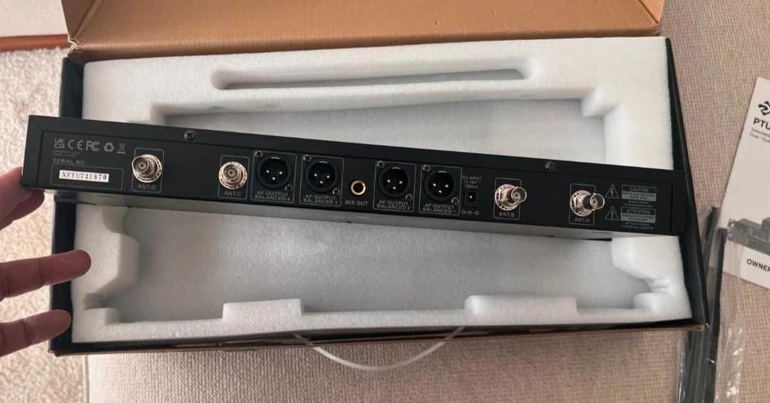 Microfones s/fios UHD