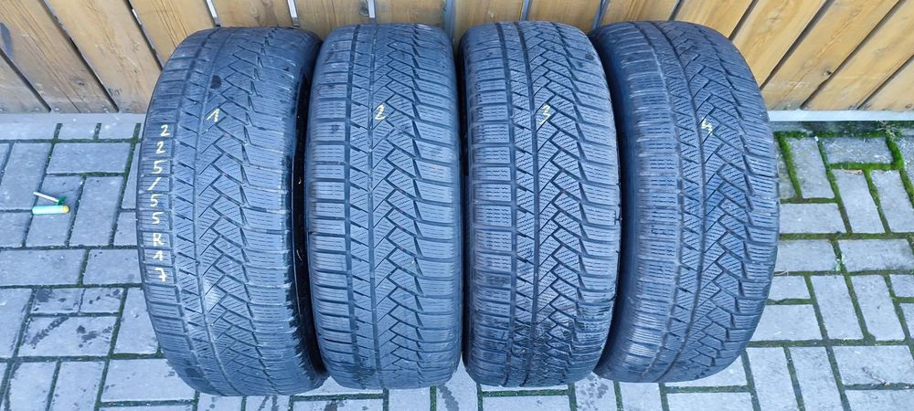 OPONY ZIMOWE 225/55R17 CONTINENTAL WINTER CONTACT TS850 P (3321) ZIMA 4 SZTUKI KOMPLET