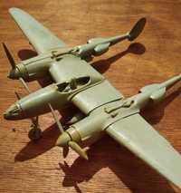 Редкая модель самолет Lockheed P-38 истребитель игрушка