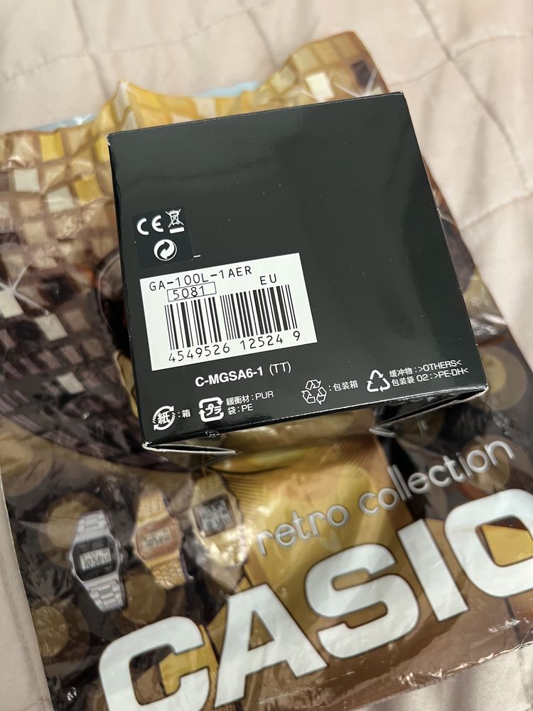 Casio G Shock GA 100L 1AER