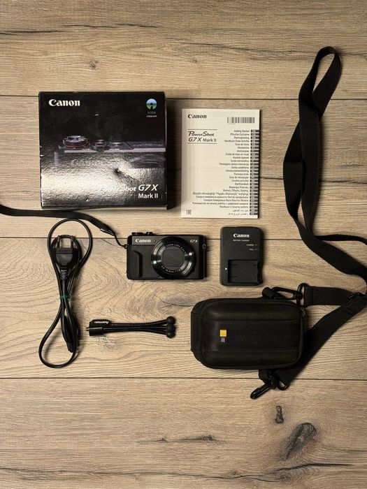 Canon G7X Mark II – bardzo dobry stan + pełen zestaw!