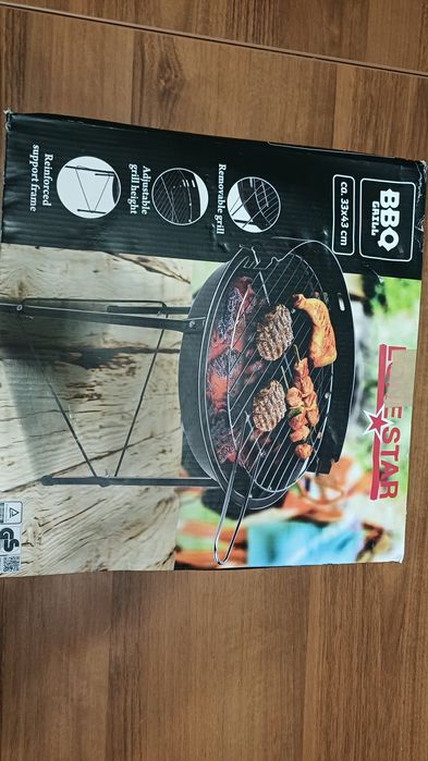 Grill węglowy ogrodowy