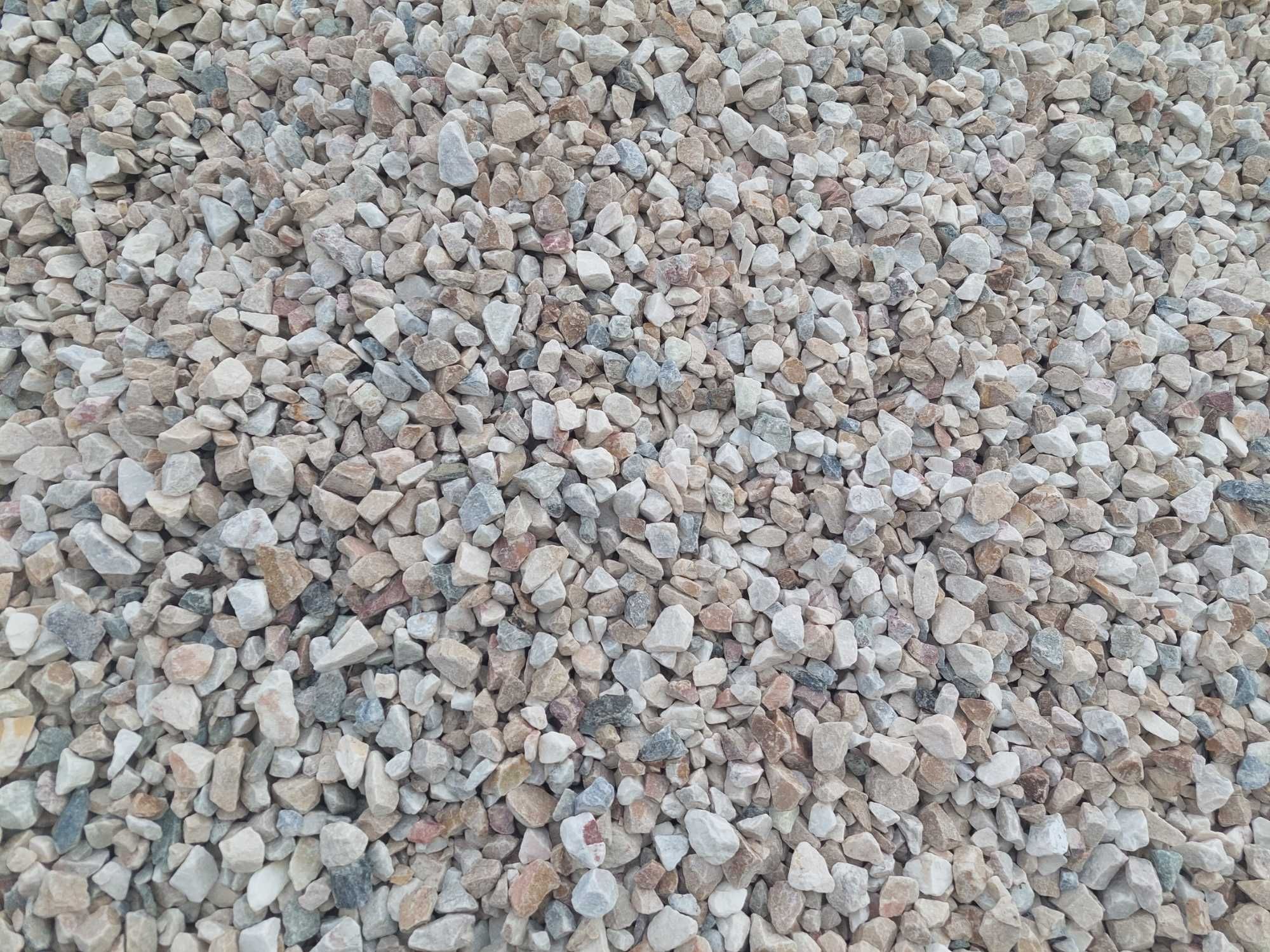 Kamień ogrodowy, grys jasny cappuccino, 16-35 mm