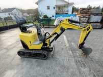 Mini giratória Yanmar b08