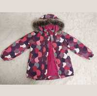 Зимняя Куртка Lenne 116-122 (для девочки) Зимова курточка Ленне
