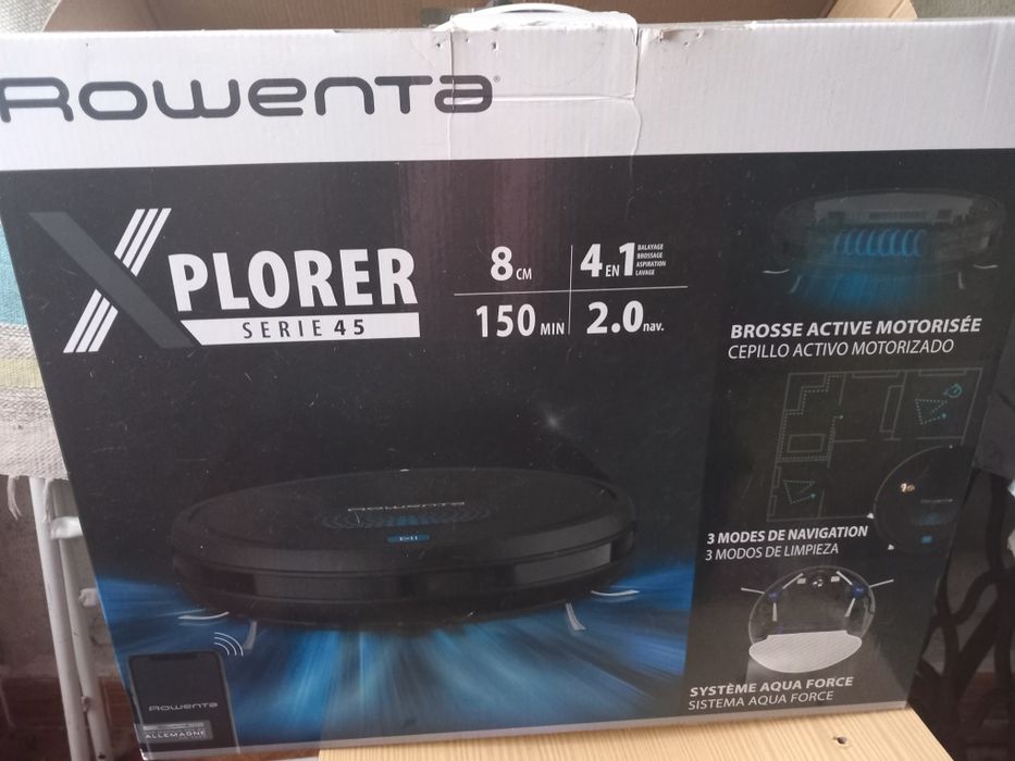 Aspirador anda e para, avariado