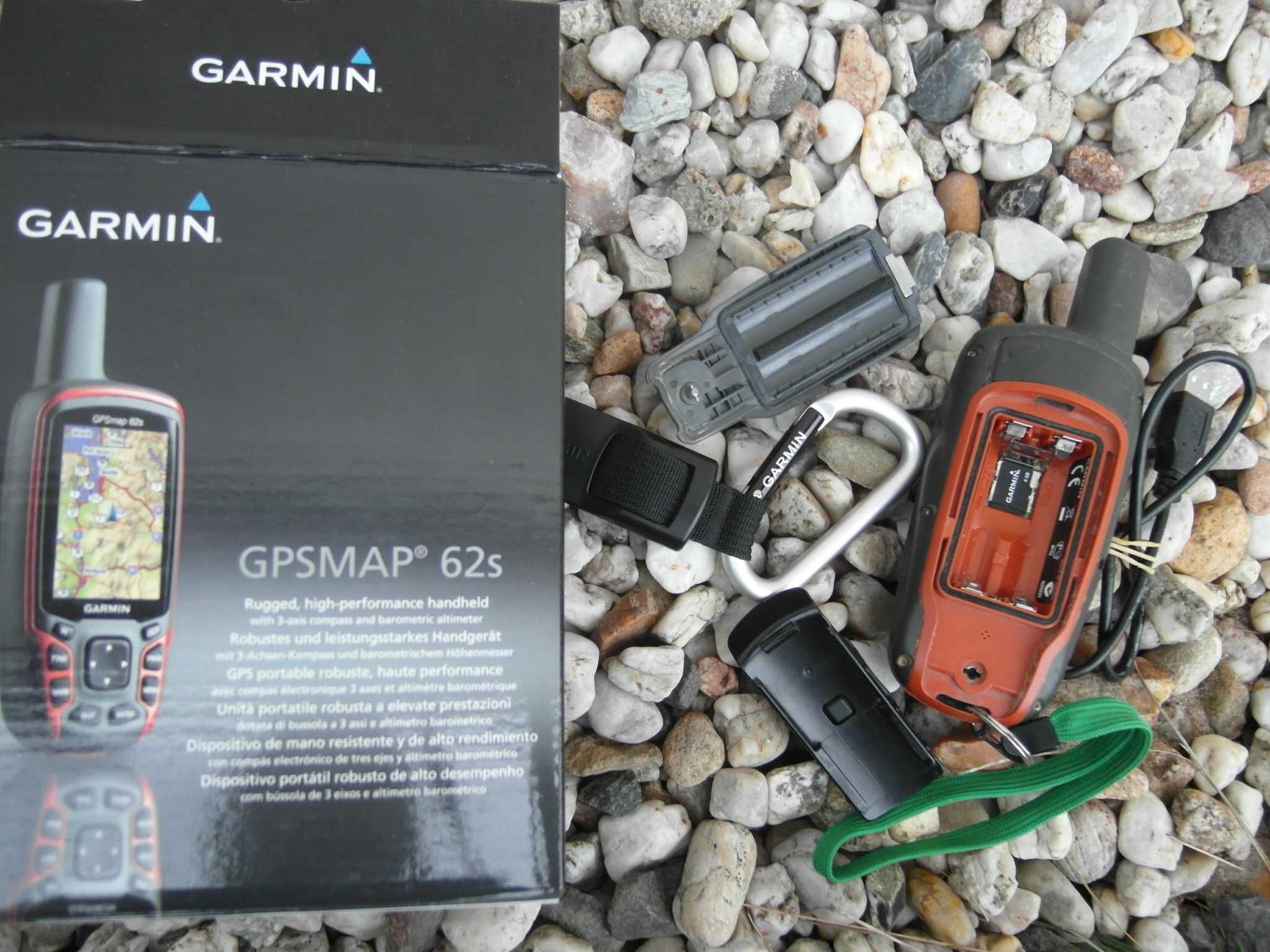 Garmin 62s rowerowy nawigacja turystyczna GPSMAP model 60 62 64 box