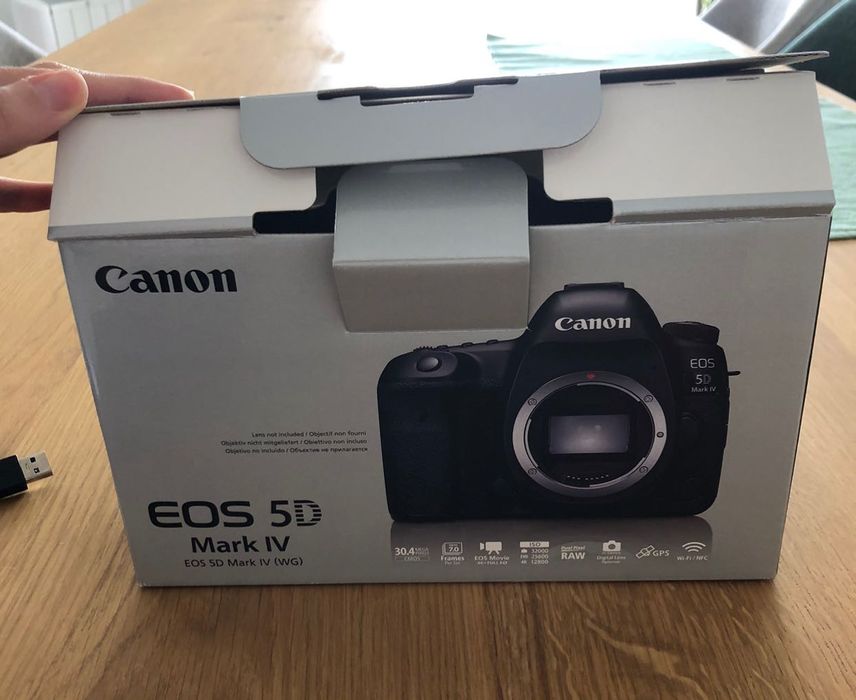 Canon EOS 5D Mark IV (corpo) with shutter count - 2763