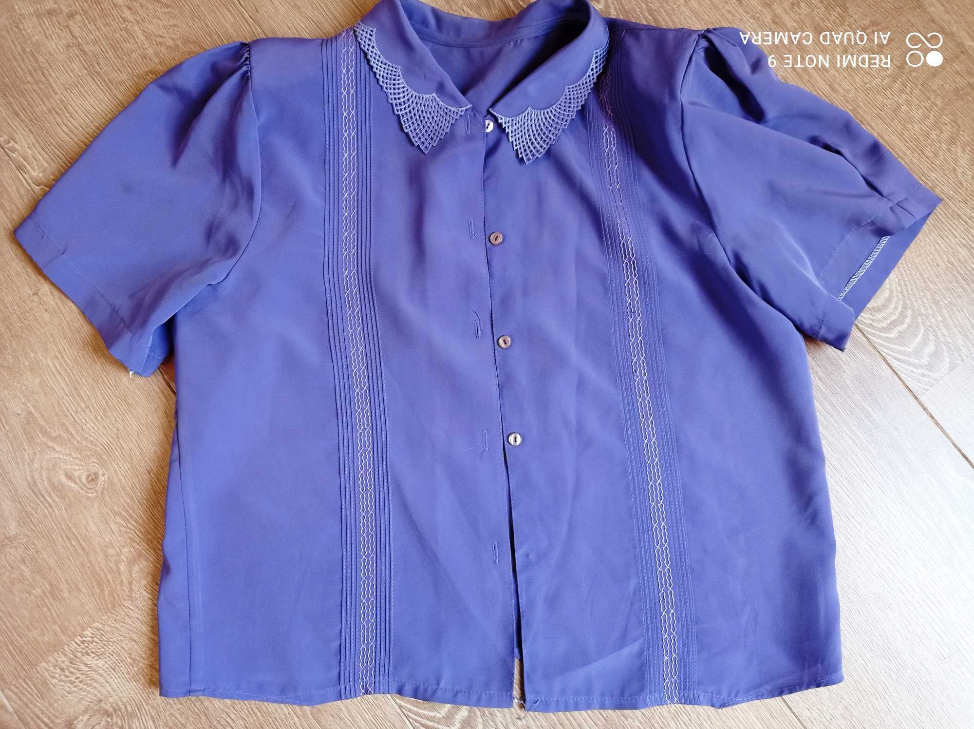 Koszula retro vintage bluzka plus size L XL XXL poduszki
