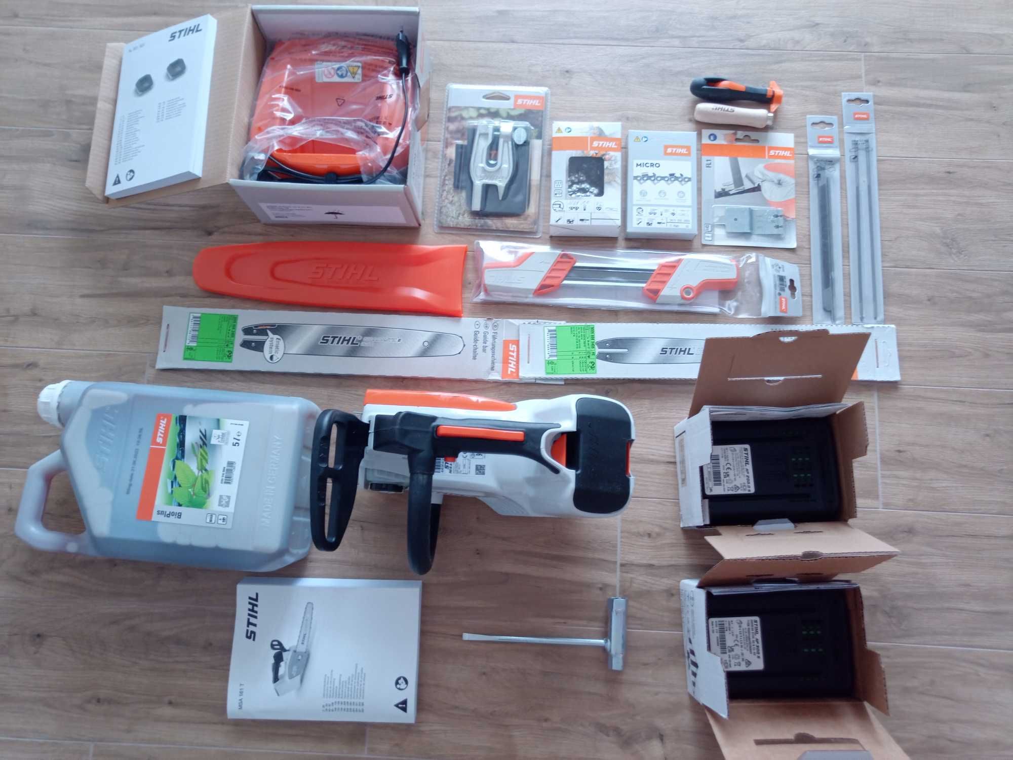 Pilarka Stihl MSA 161T z osprzętem, całość fabrycznie nowa - gwarancja