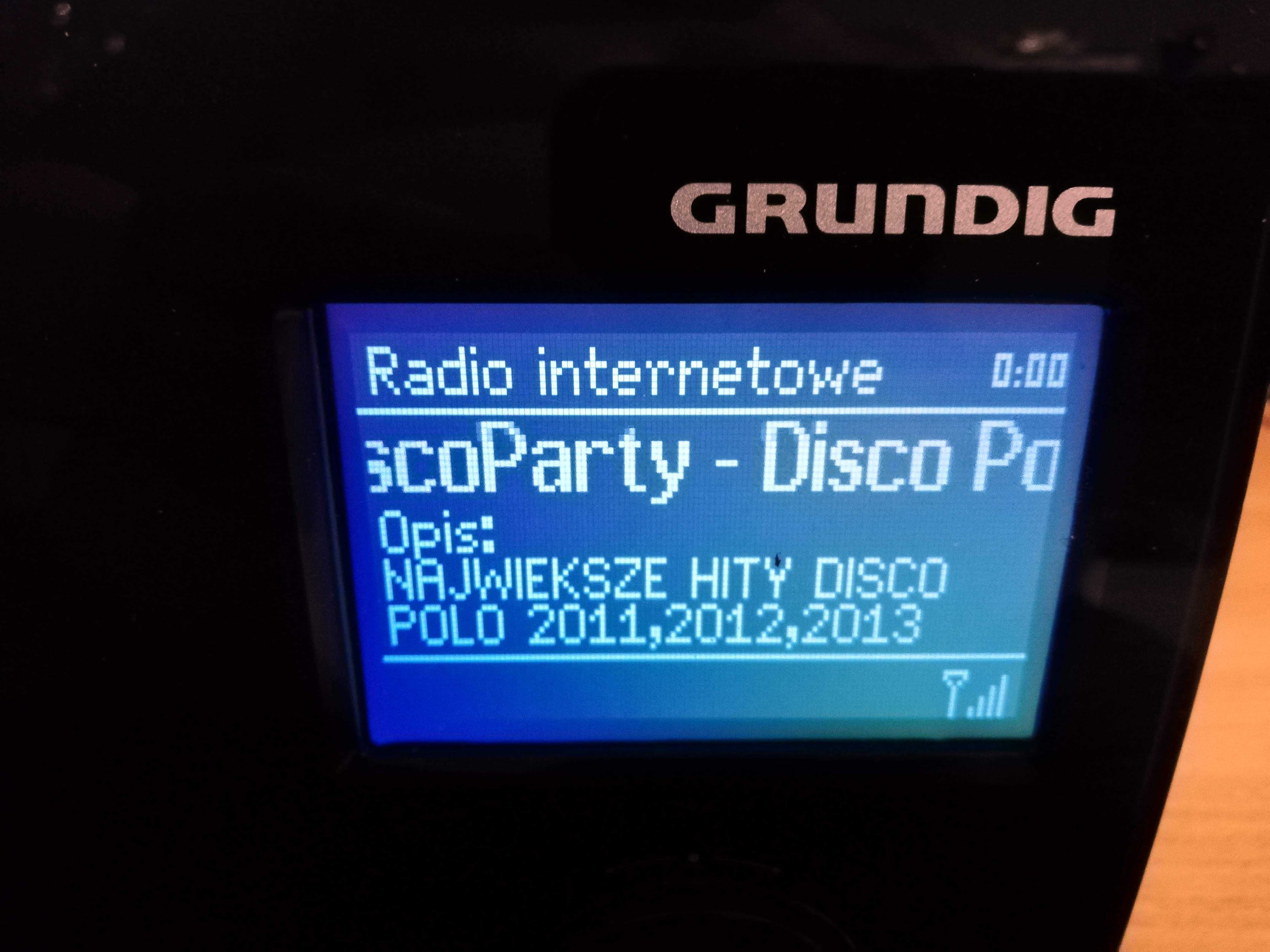 RADIO Grundig Cosmopolit 3F WEB  ze stacja dokująca iPod/iPhone