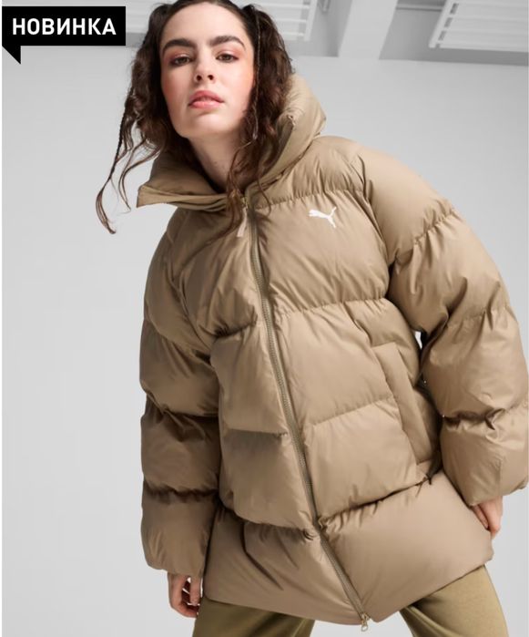 Куртка Puma XS Оверсайз куртка Пума Пуфер куртка жіноча