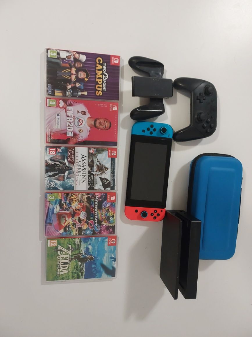 Nintendo switch + pro controller