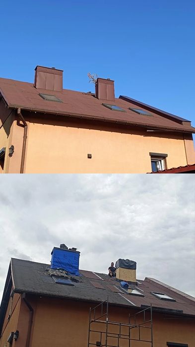 Usługi dekarskie Śląsk – papy, dachówki, remont kominów • wolne termin