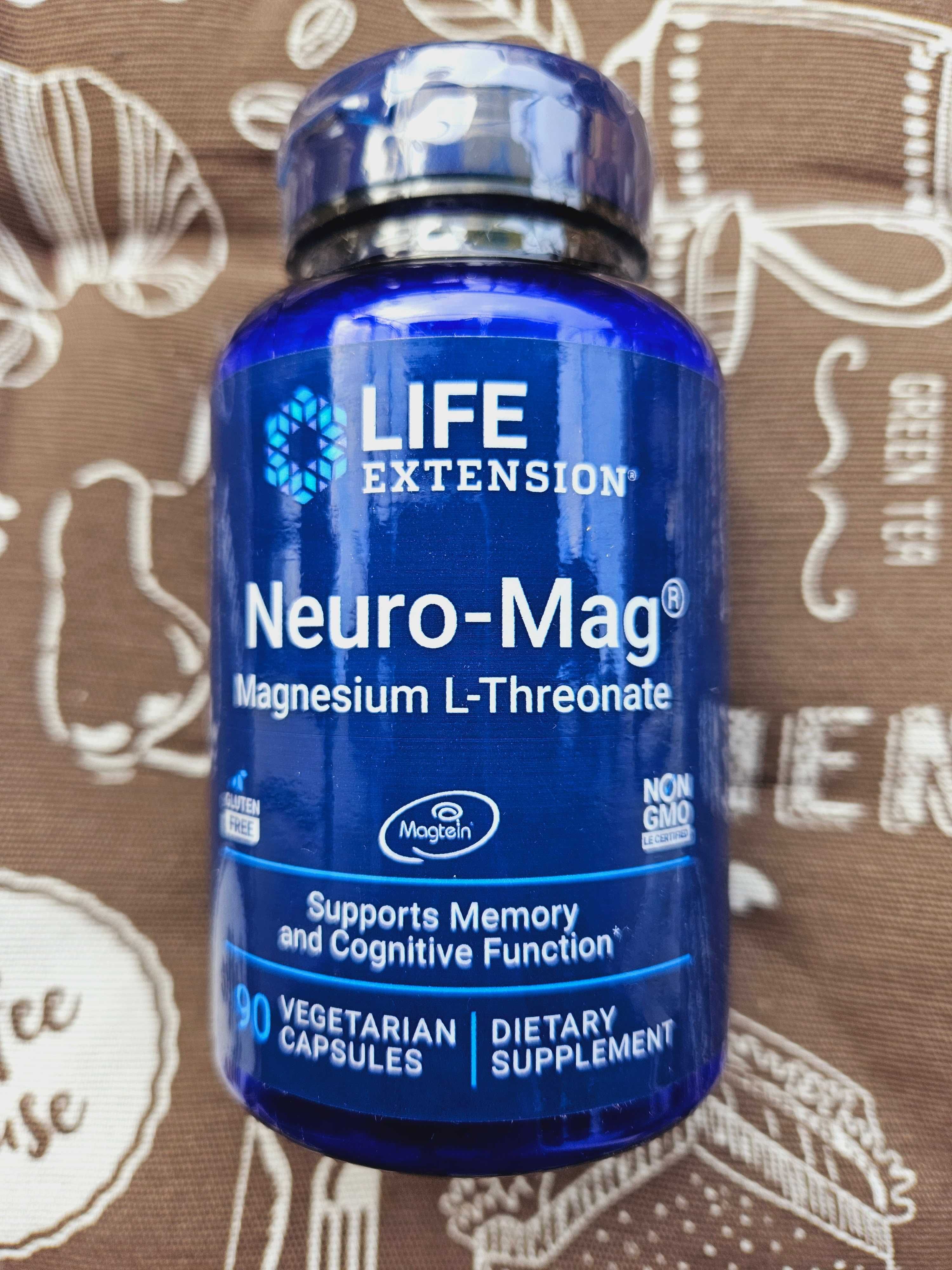 Life Extension Neuro-Mag Нейро маг магній L-треонат 90 капсул