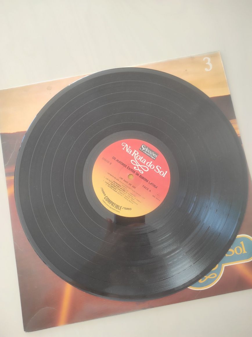 Disco Vinil - Um Raio de Sol - Êxitos Europa Latina