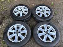 Felgi Aluminiowe Honda Jazz 4x100 Opony Letnie Continental 14
