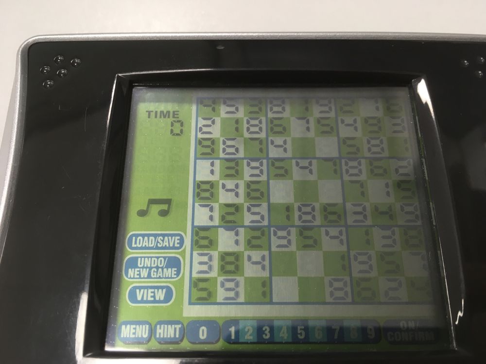 Gra kieszonkowa retro Sudoku Excalibur edukacyjna