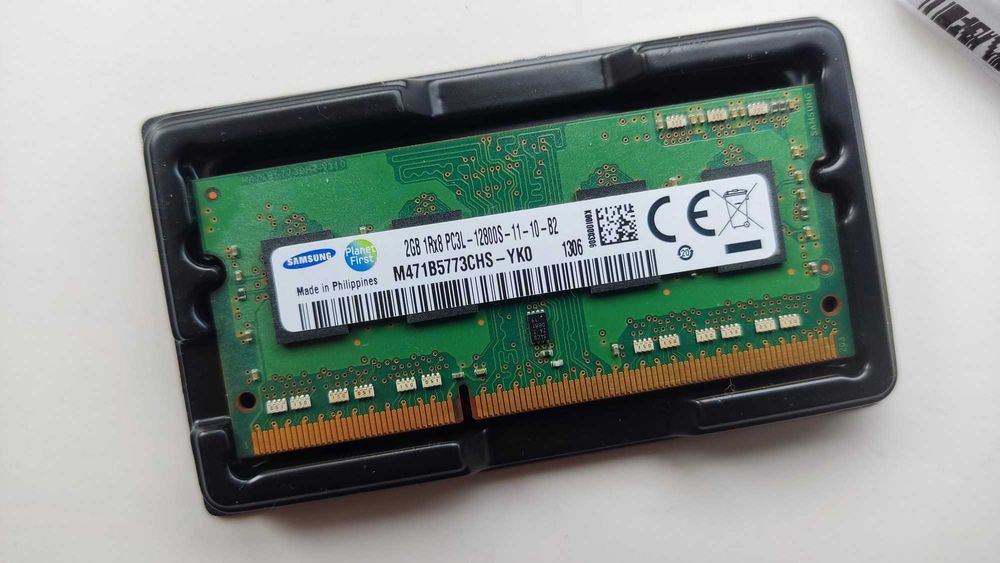 Память Samsung 2GB DDR3 (PC3L-12800S) SODIMM