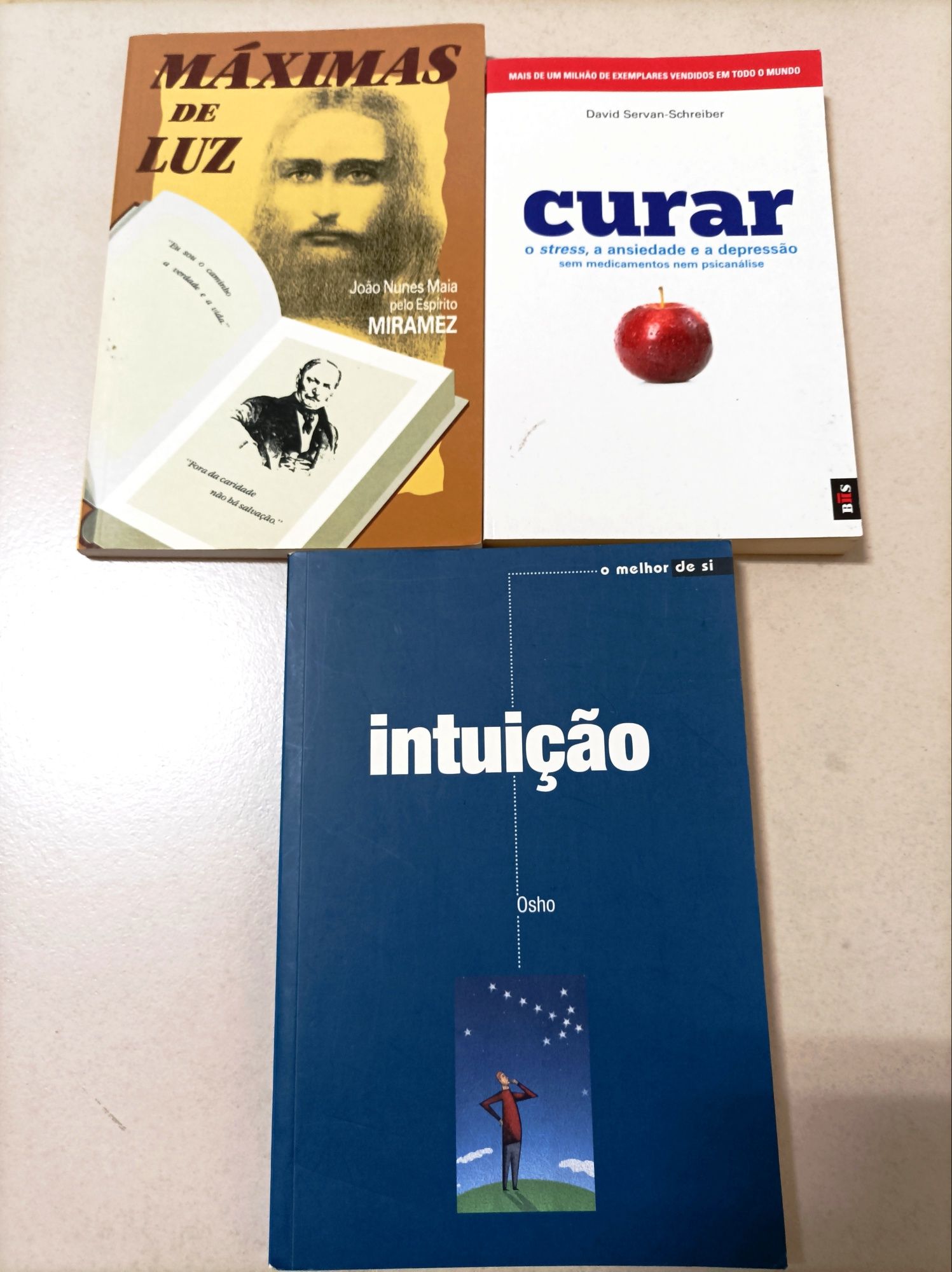 Lote de Livros Espirituais / Auto-Ajuda / Testemunhos