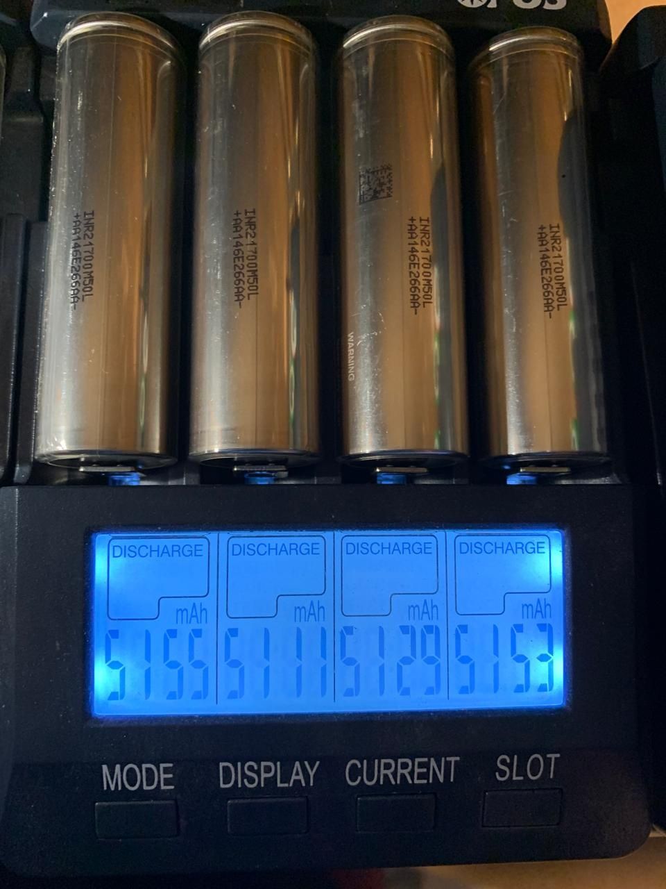 Аккумулятор INR21700 LG-M50L (M50LT) 5000mAh 14.4A.