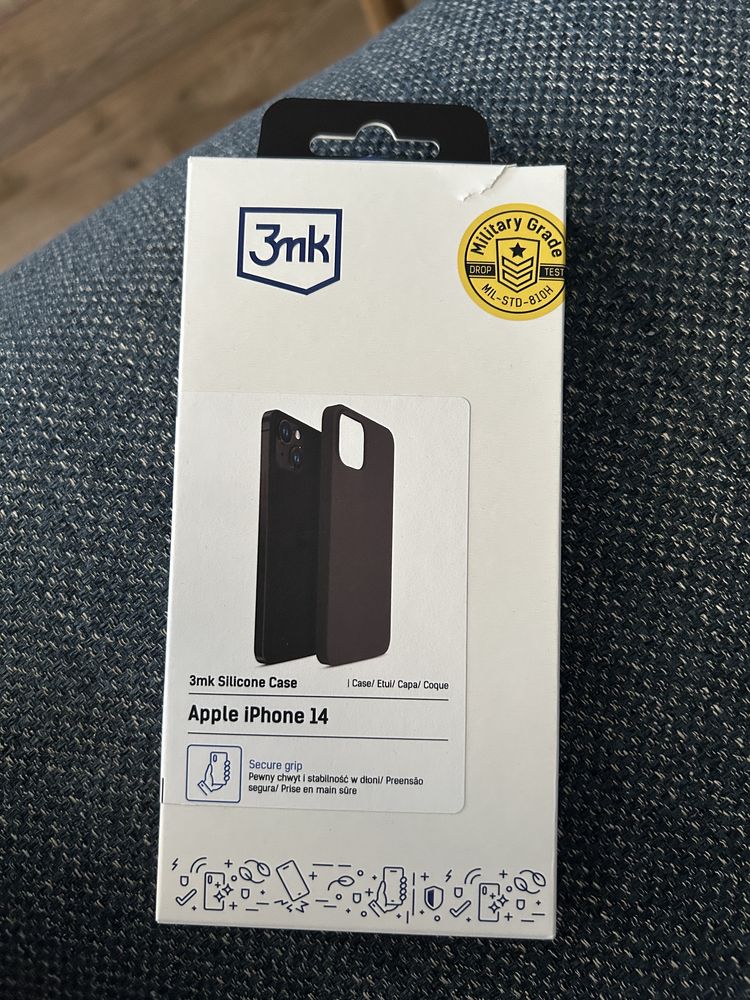 Etui 3mk Silicone Case do iPhone 14, czarne