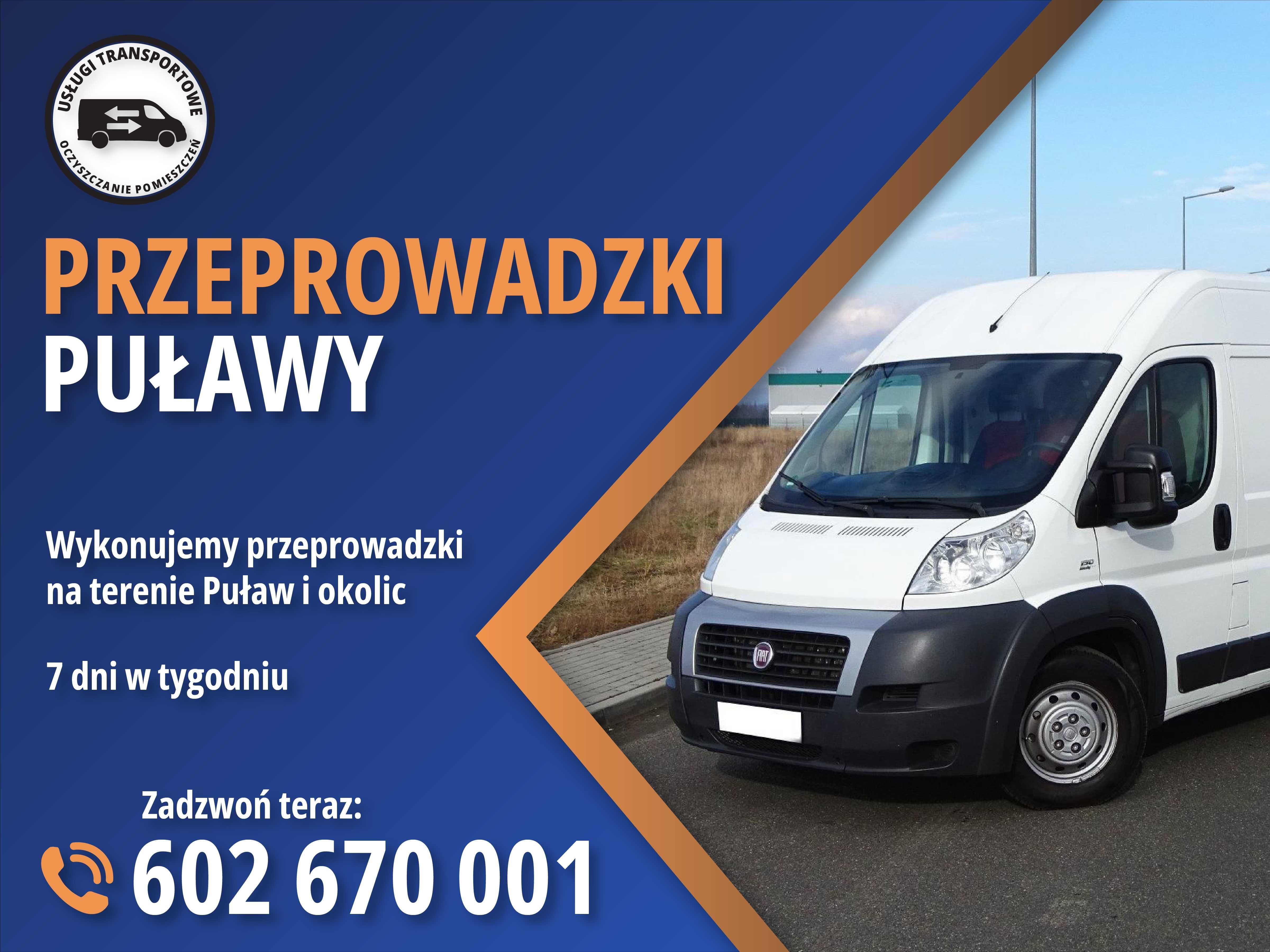 Przeprowadzki Puławy - Usługi transportowe - Przewóz rzeczy