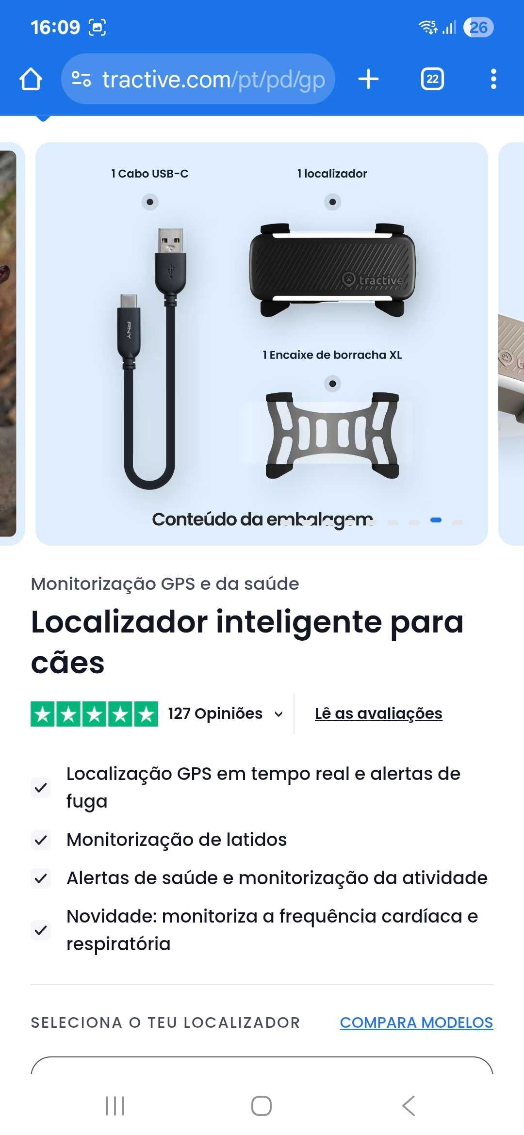 GPS tractive Dog 6