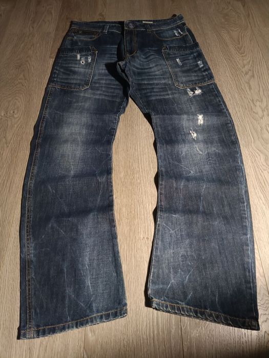 Bootcut джинсы буткат бегги loose авангард гранж