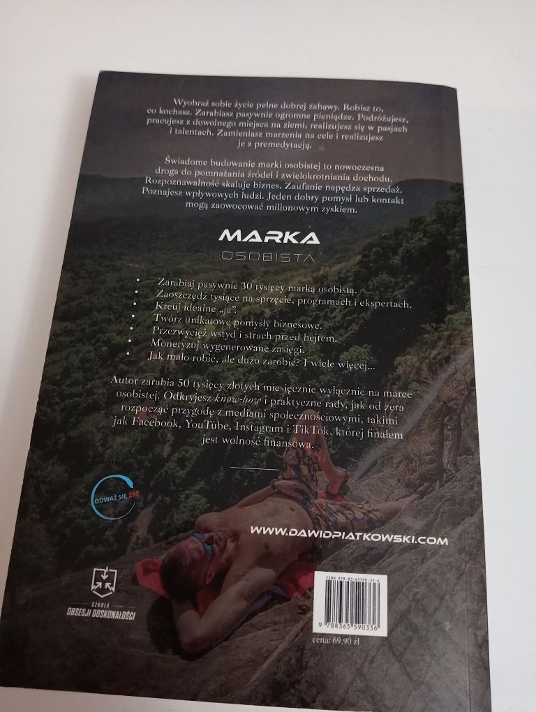 Marka osobista - Dawid Piątkowski autograf