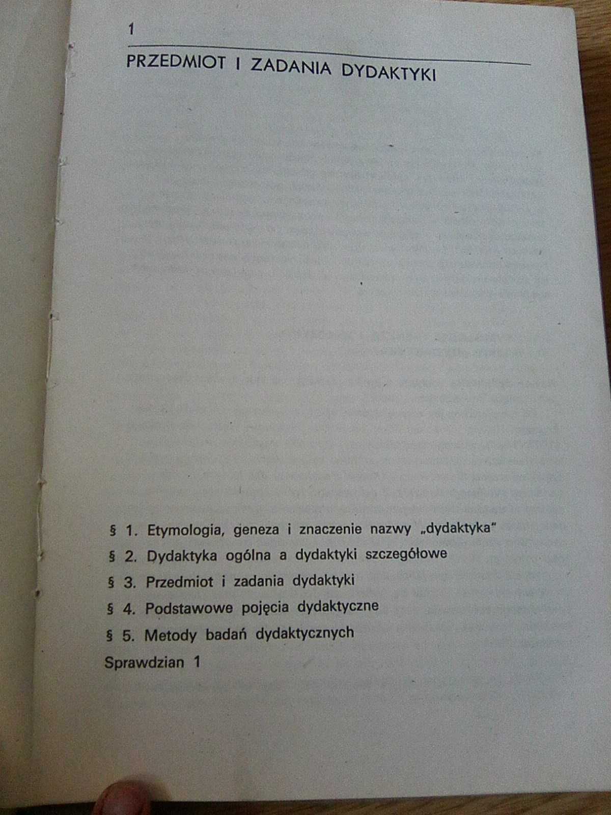 Podstawy dydaktyki ogólnej, Cz. Kupisiewicz PWN Wwa1977
