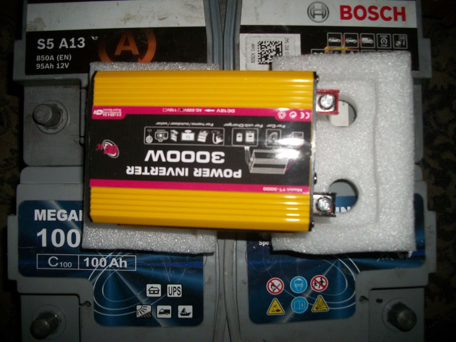 инвертор  аккумулятором (без АКБ (аккумулятор 100 AGM