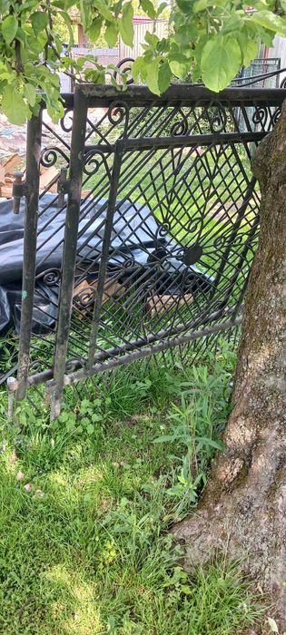 Brama stalowa dwuczęściowa