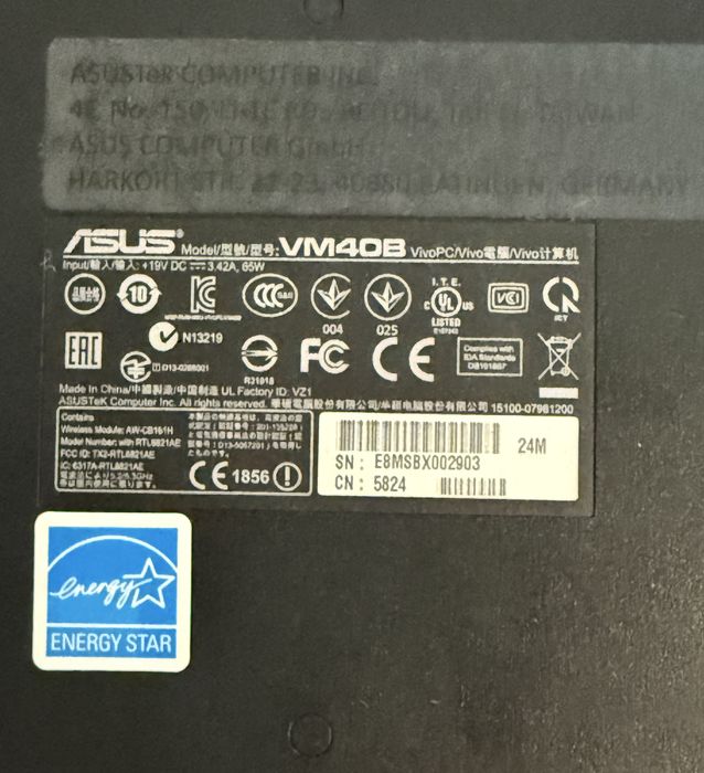 2 x komputer asus
