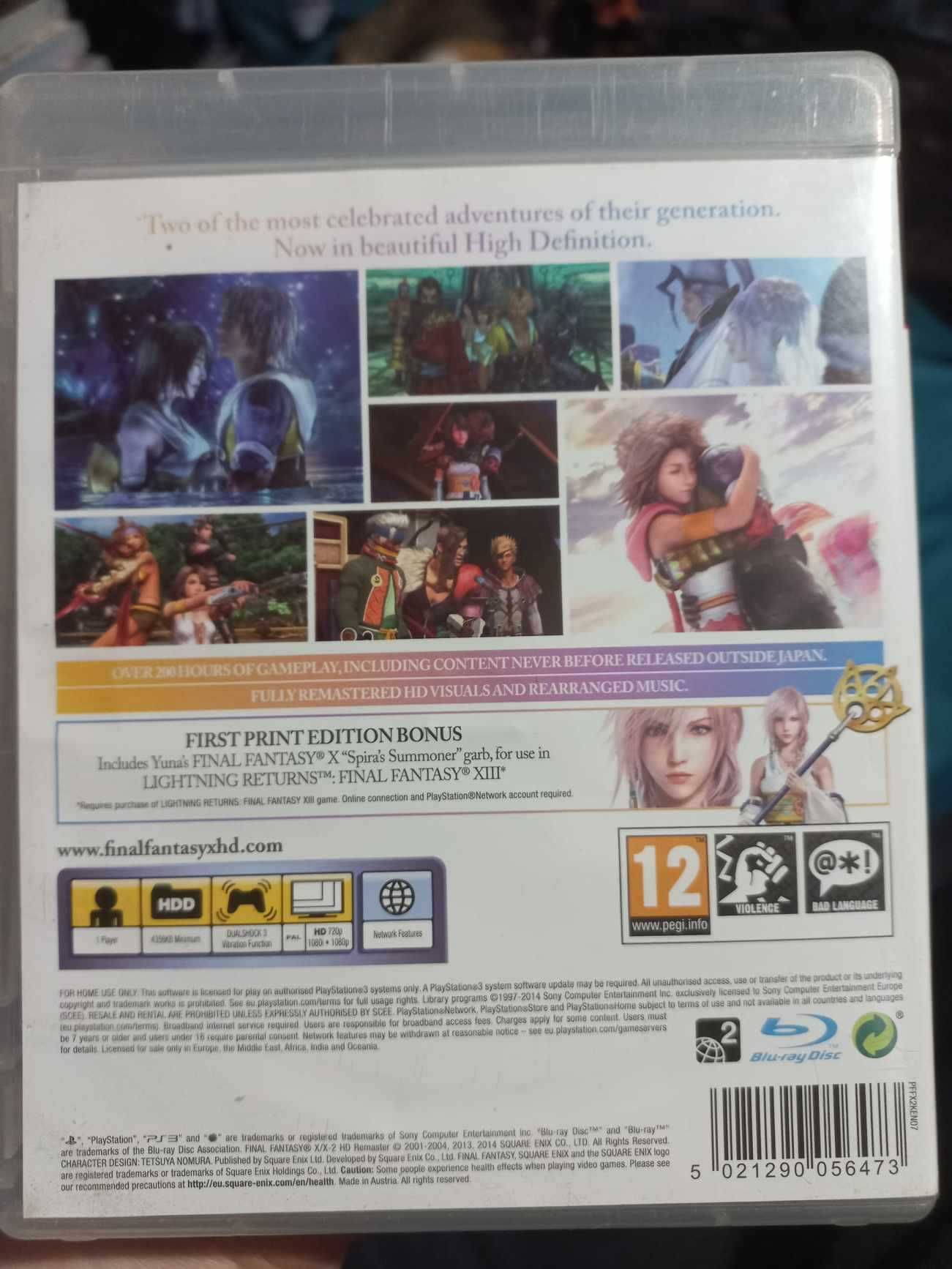 Gra Final Fantasy X i X2 PS3