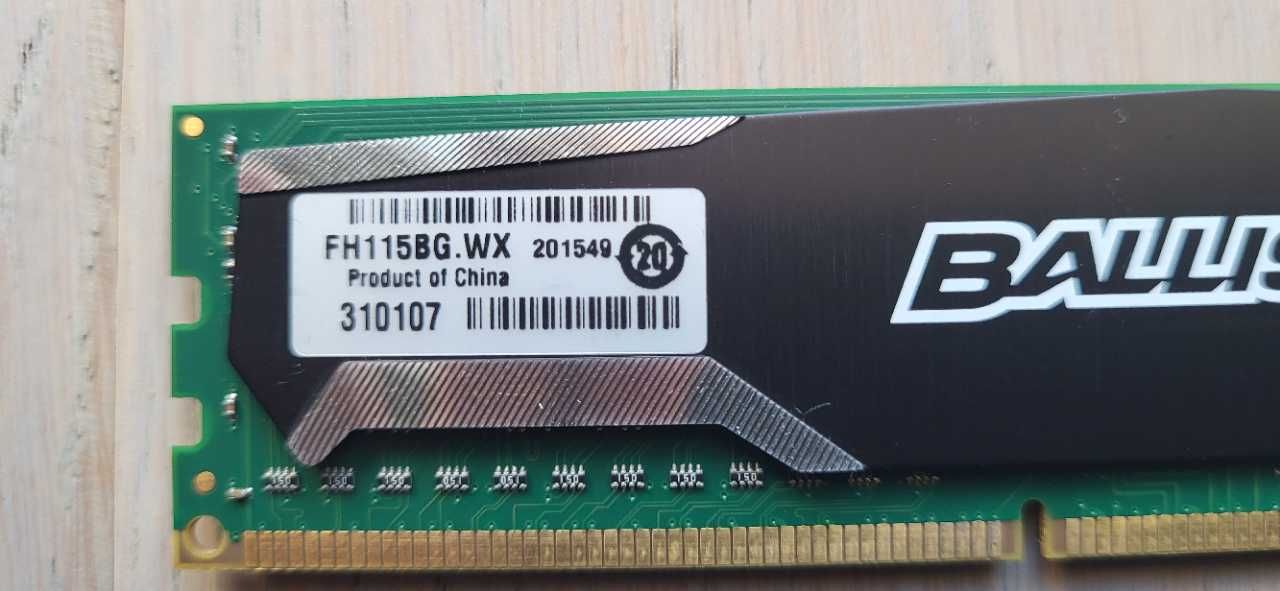 RAM DDR3 2xGB ballistix sport
