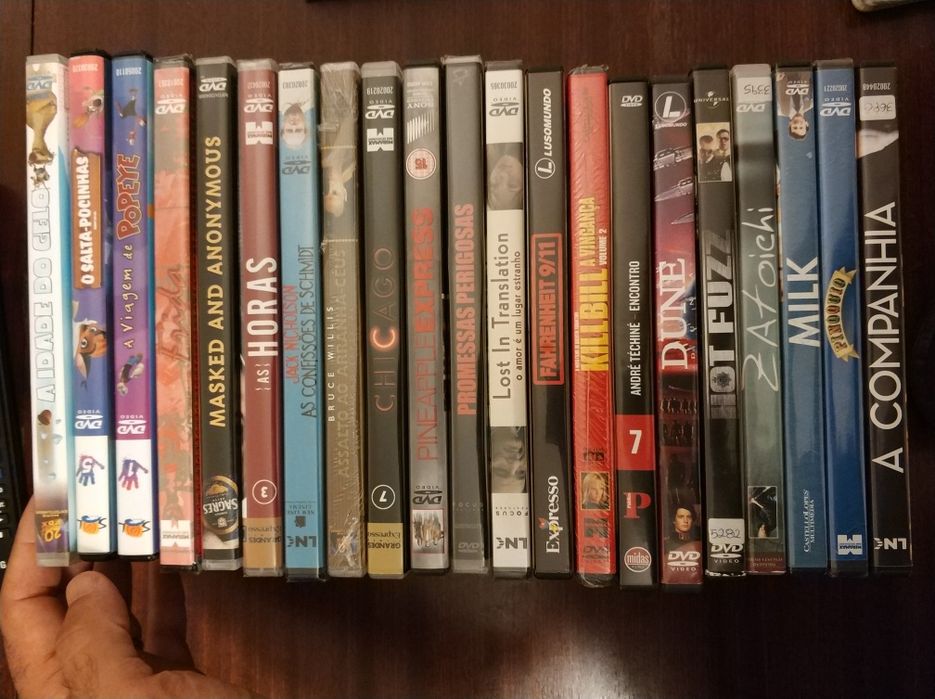 Filmes em DVD - novos e usados