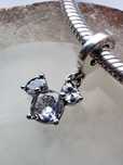 Charms zawieszka srebro 925 uszy Myszki Miki