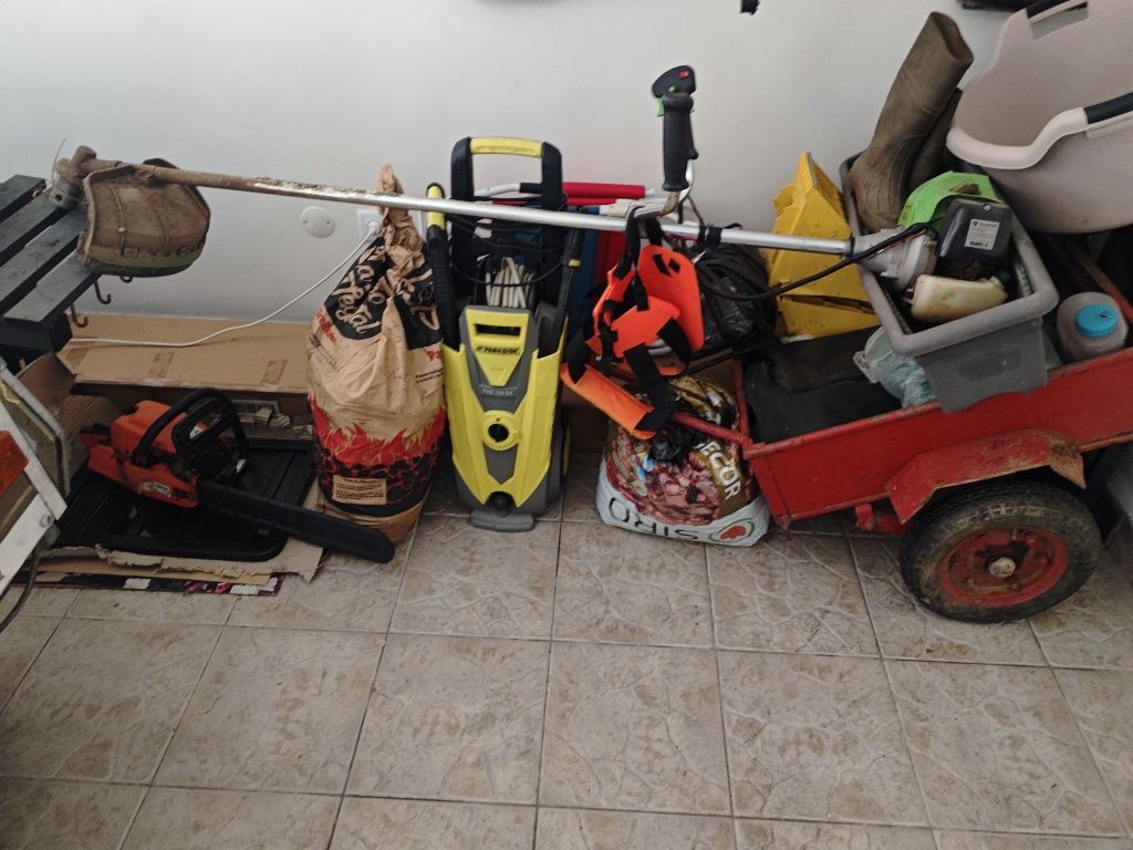 Máquina de pressão Parkside (perdeu bocado força)