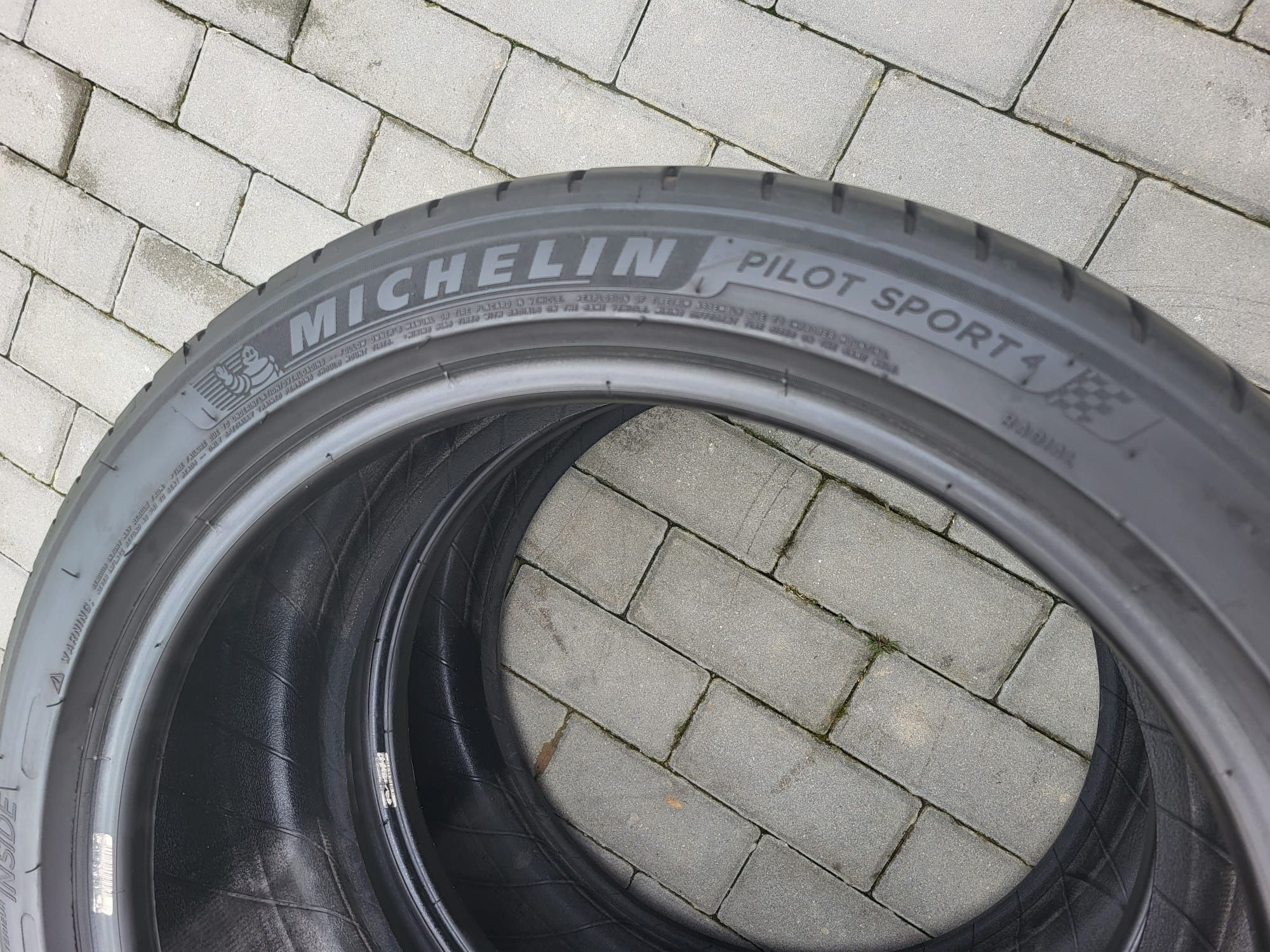 2x Opony Letnie 225/45ZR19 Michelin Pilot Sport4 Bieżnik 5-6mm Rant Oc