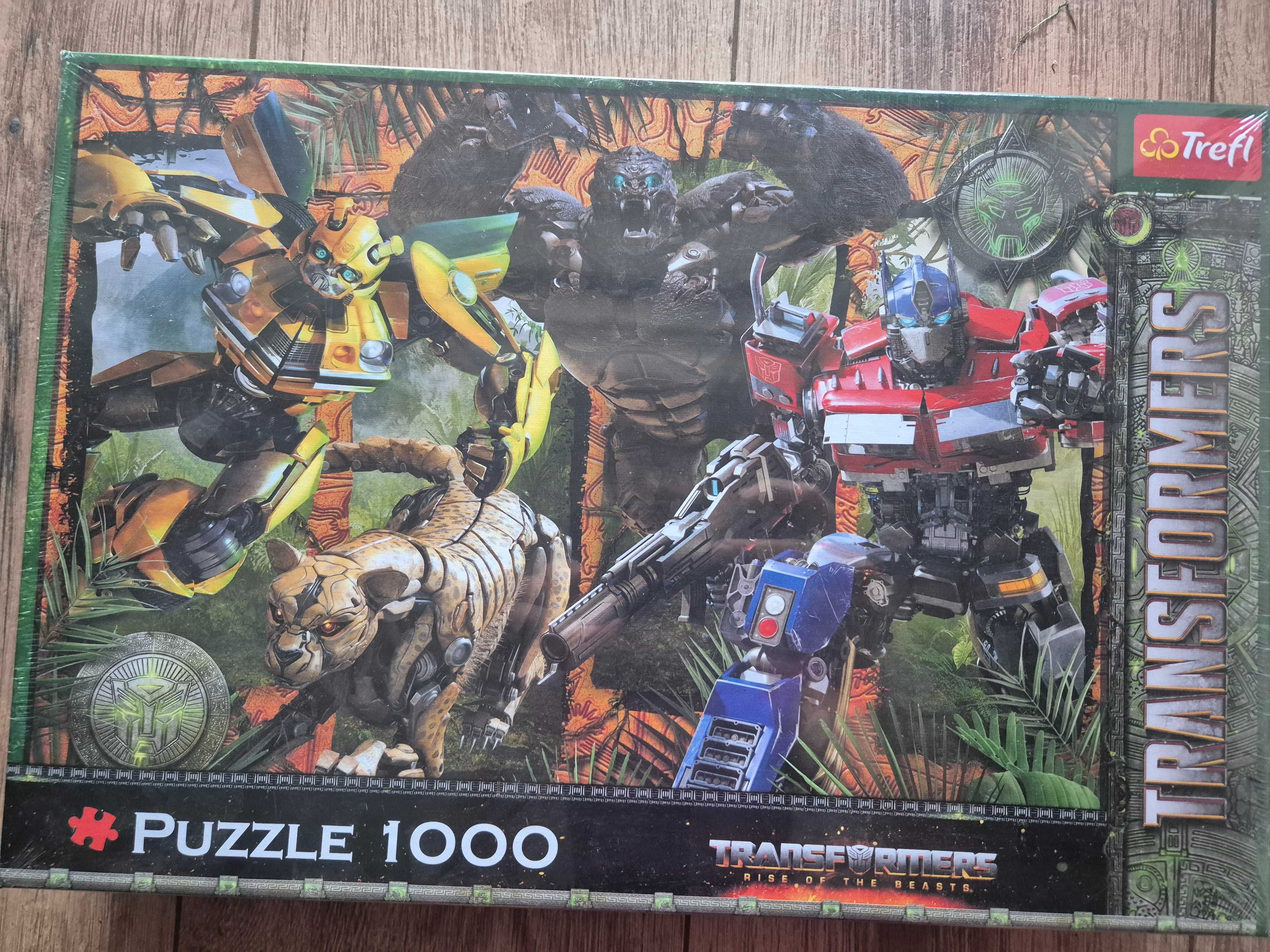 Nowe ofoliowane puzzle Transformers