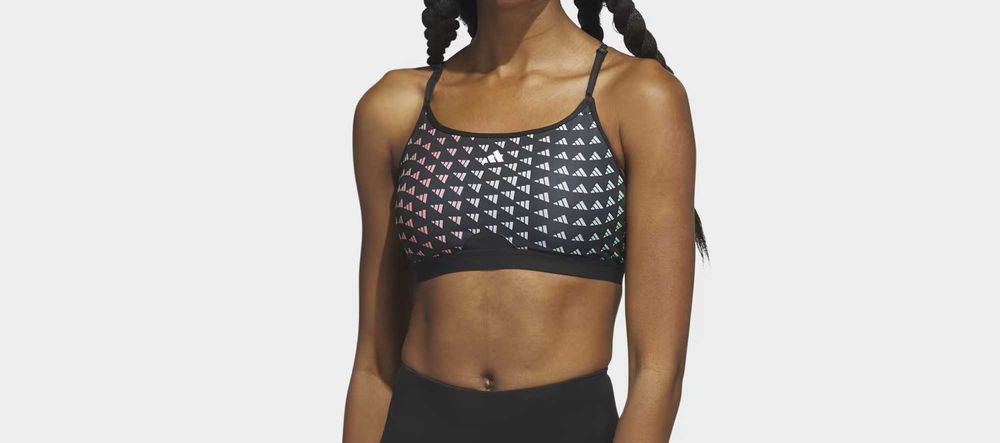 Stanik sportowy Adidas Aeroreact Training Light-Support roz. XL